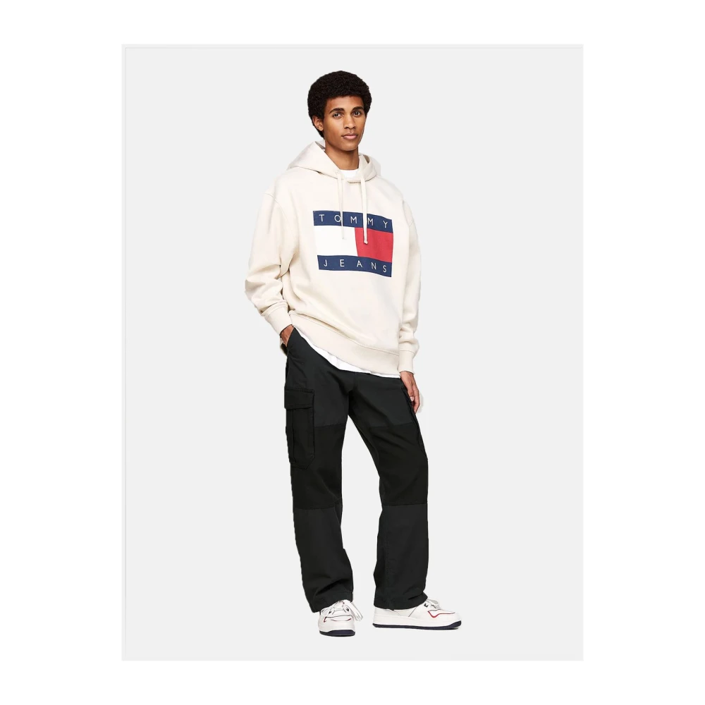 Tommy Jeans Casual Denim Broek voor Mannen Black Heren