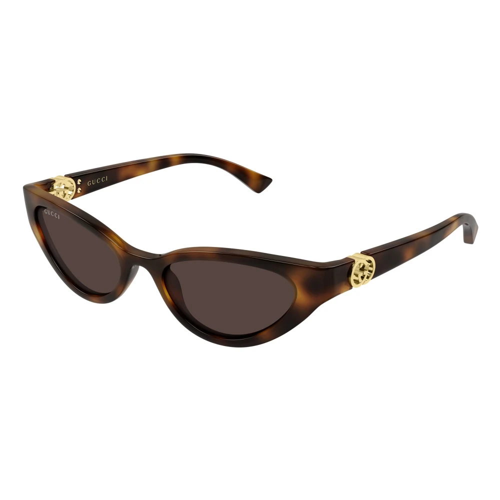 Gucci Cat-Eye Sunglasses - Female - Sunglasses - Brown - 52 Mm - Accessories