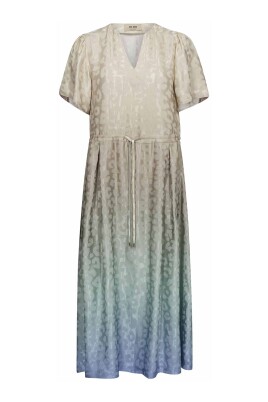 elegant-blomstret-kjole-med-v-hals