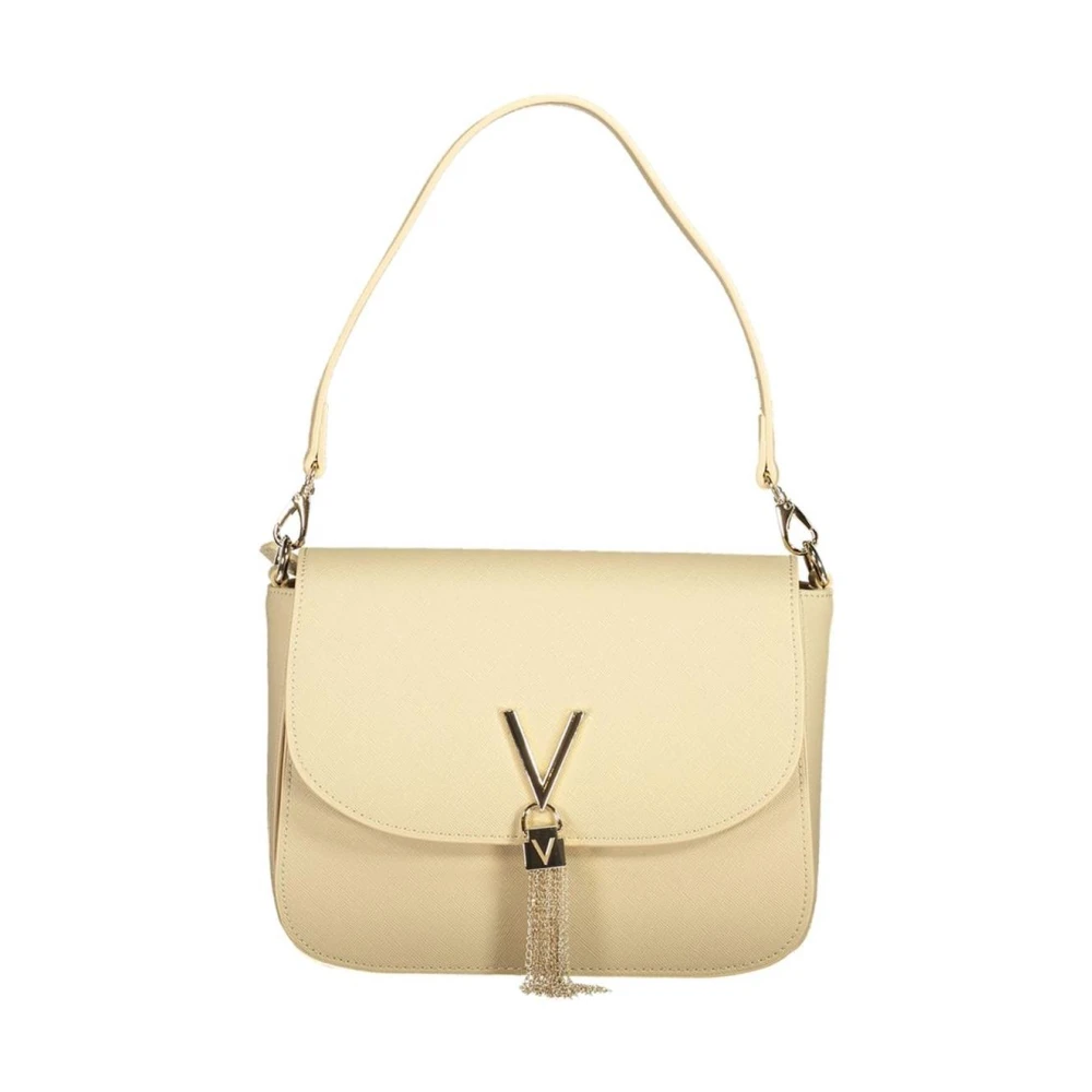 Mario Valentino Beige Polyurethane Women Bag - Image 4