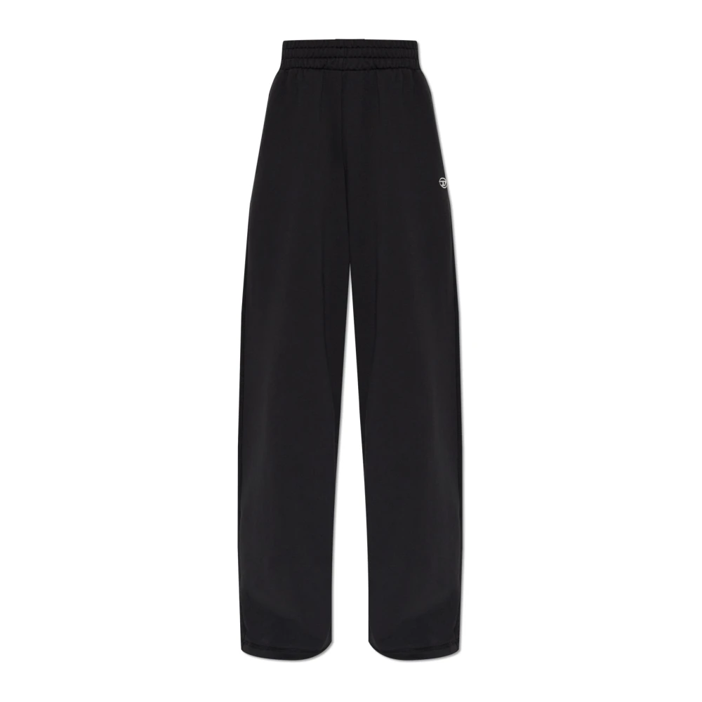 Diesel Donna Nero Pantaloni, 2XS, New,