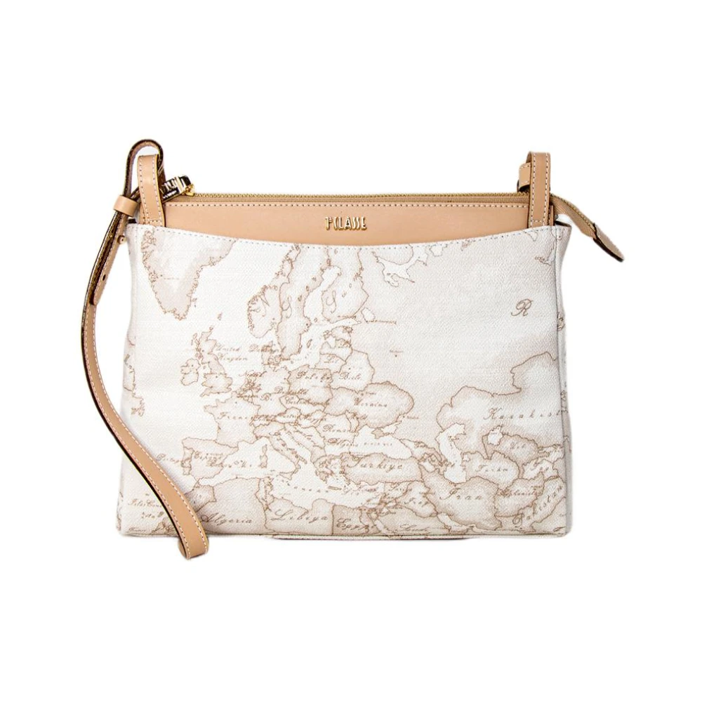 Alviero Martini 1a Classe Dames Herfst Winter Collectie Leren Tas White Dames