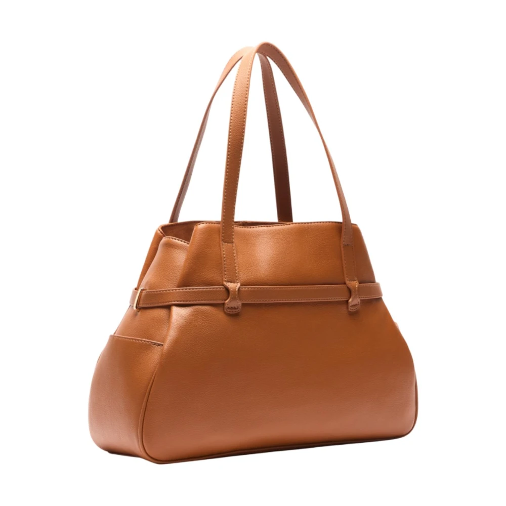 Liu Jo Stijlvolle Tote Tas met Ritsvak Brown Dames
