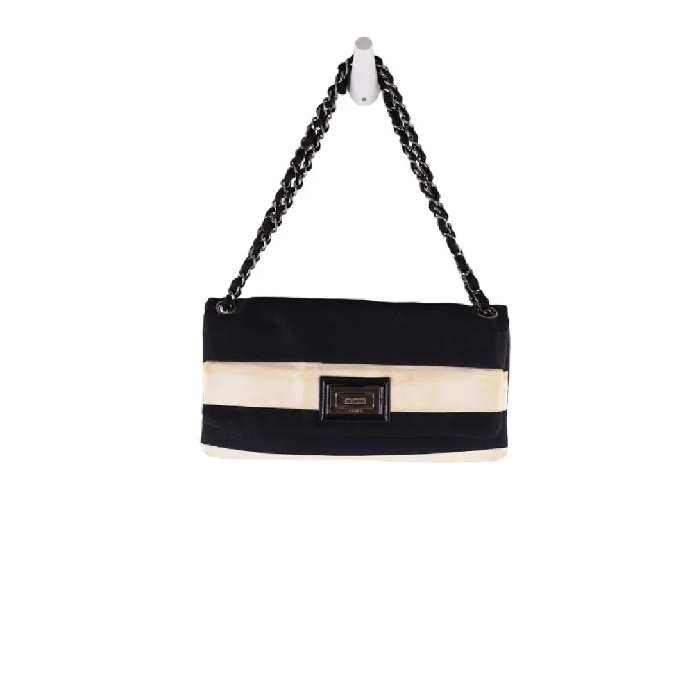 Chanel Vintage Pre-owned Fabric chanel-bags Black Dames