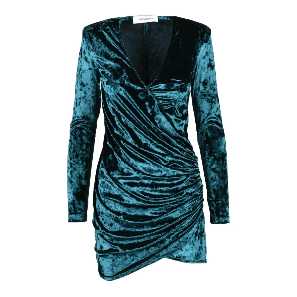 Nineminutes Elegante Jurk voor Vrouwen Blue Dames