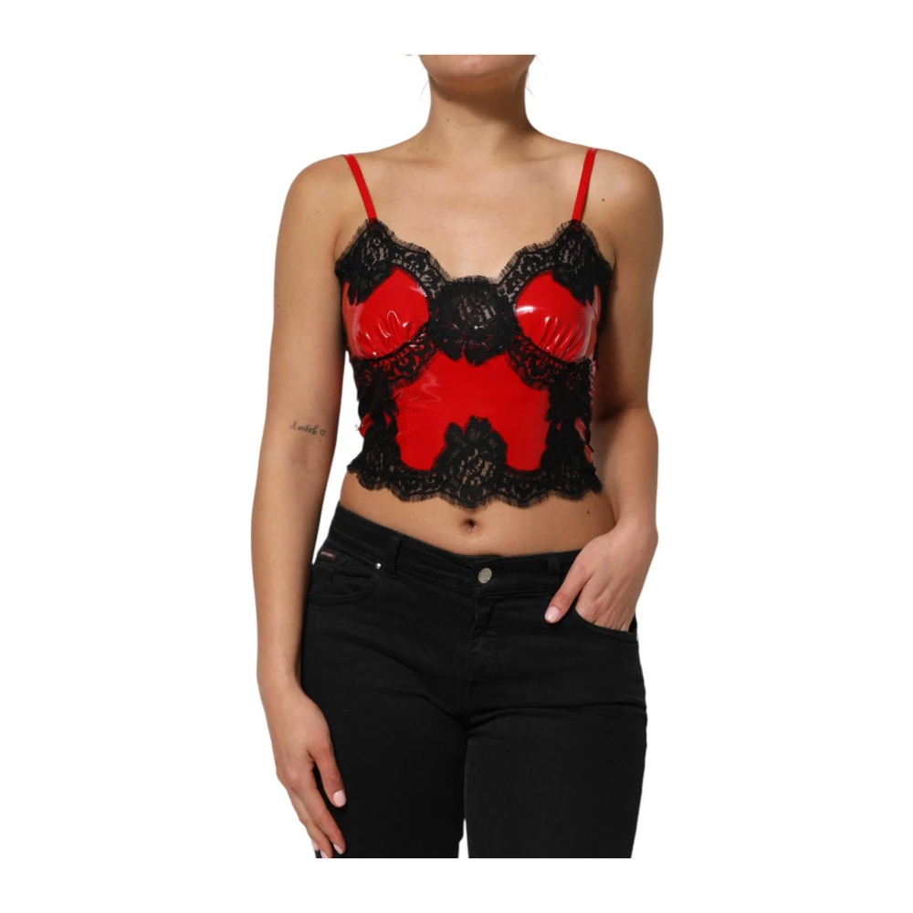 Dolce & Gabbana Women's Short Sleeve Crew Neck Tee