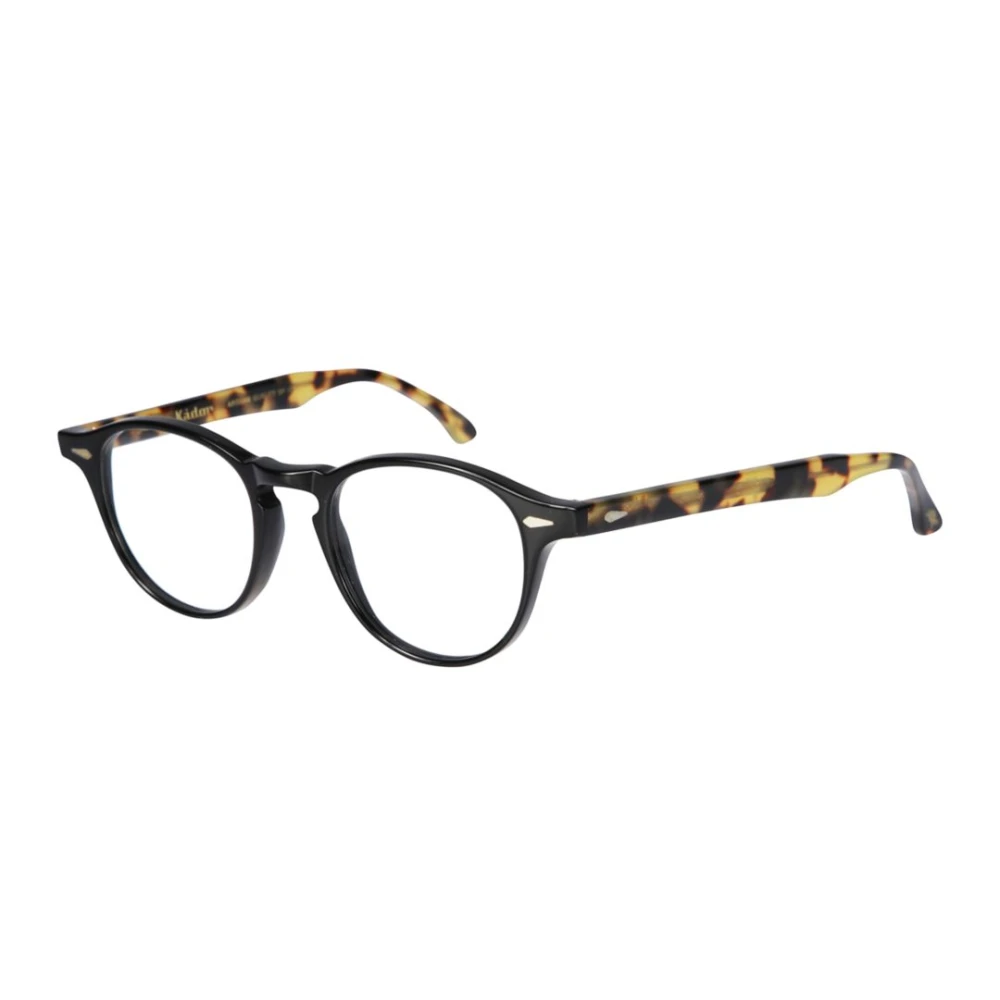 Kador Unisex Black Glasses, 47 Mm, Oxford