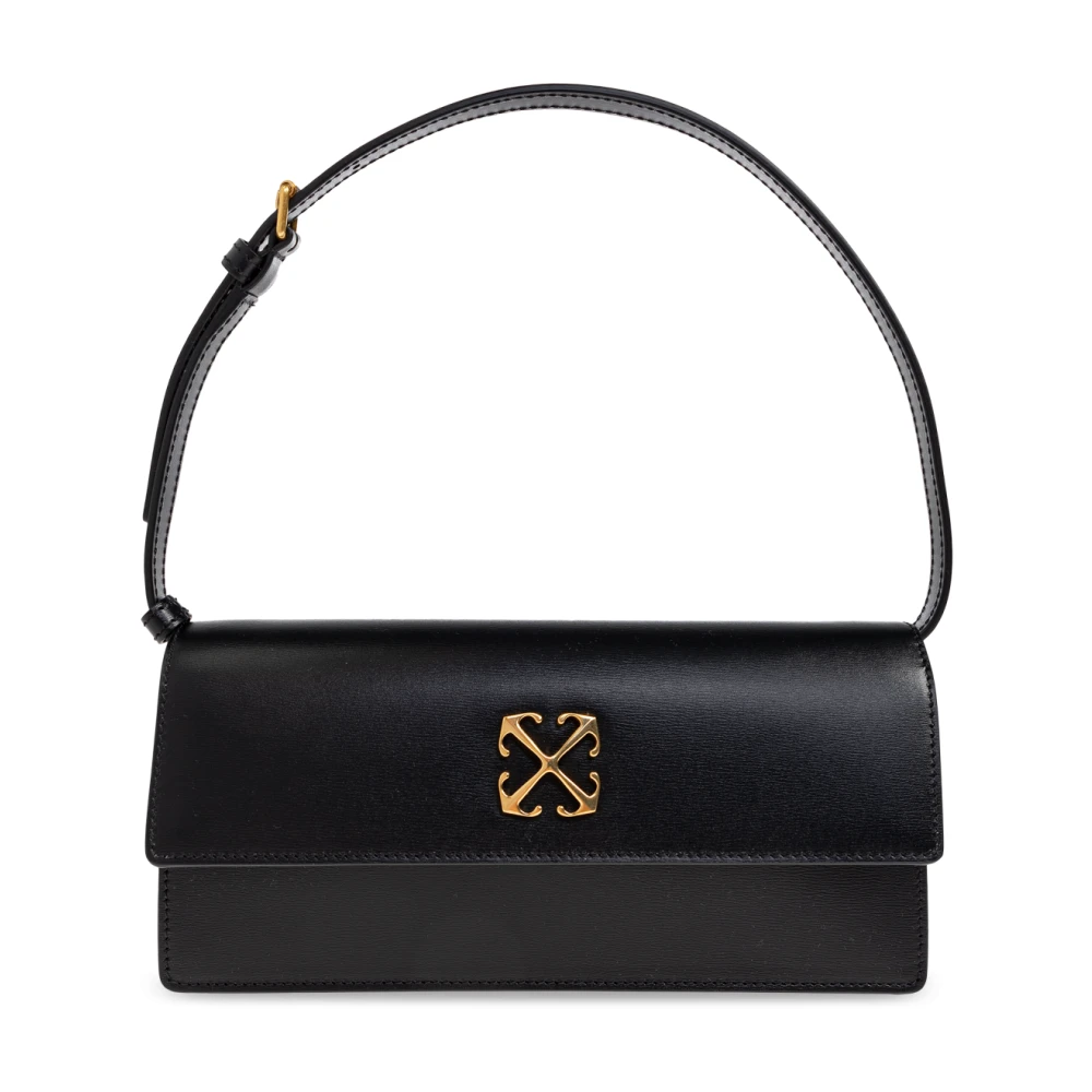 Off White Women's Black Handbags, One Size, Jitney 1.0 Hand Bag