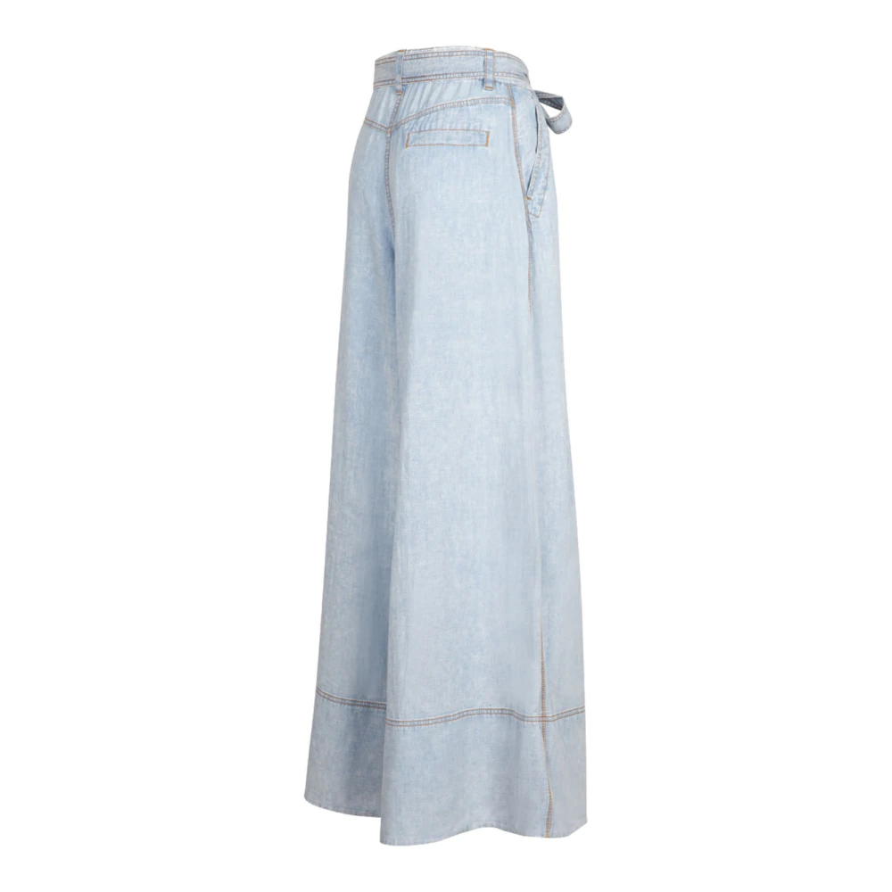 Zimmermann Wijde Pijp Jeans Blue Dames