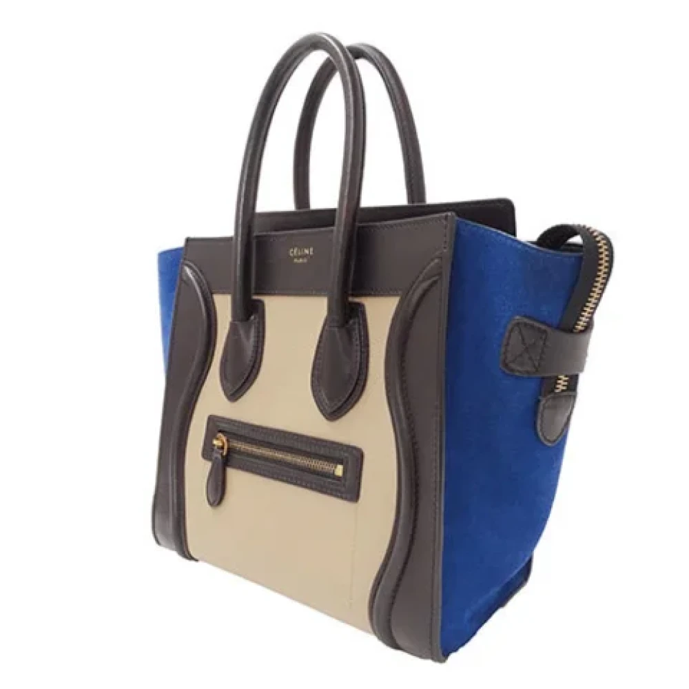 Celine Vintage Pre-owned Leather celine-bags Black Dames