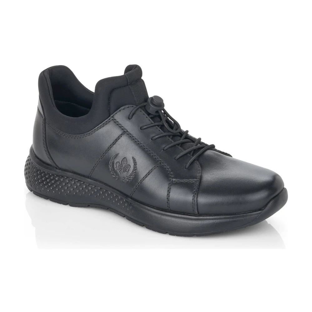 Rieker Gesloten Sport Sneakers Heren Schoenen Zwart