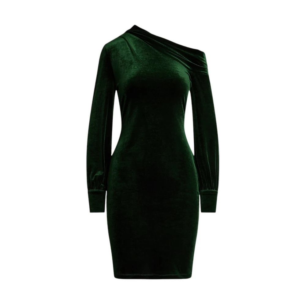 Ralph Lauren Sheath Jurk met Ballonmouwen Green Dames