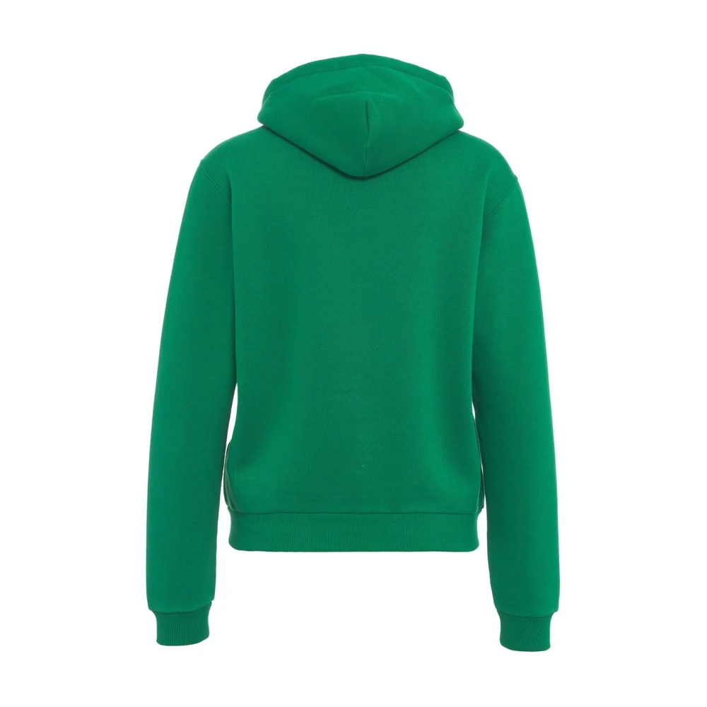 Polo Ralph Lauren Hoodie met rits en kangoeroezak Green Dames