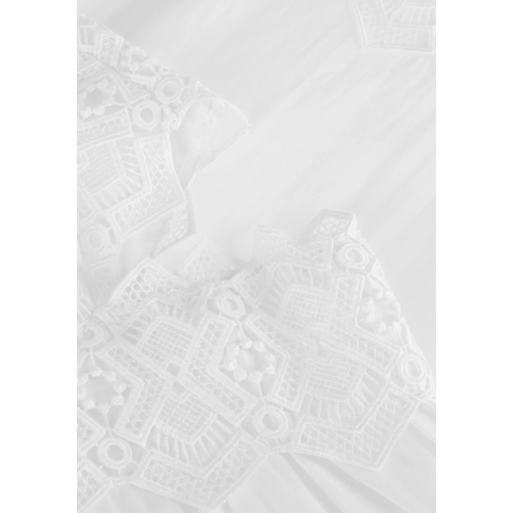 Copenhagen Muse Elegante Witte Blouse Beige Dames