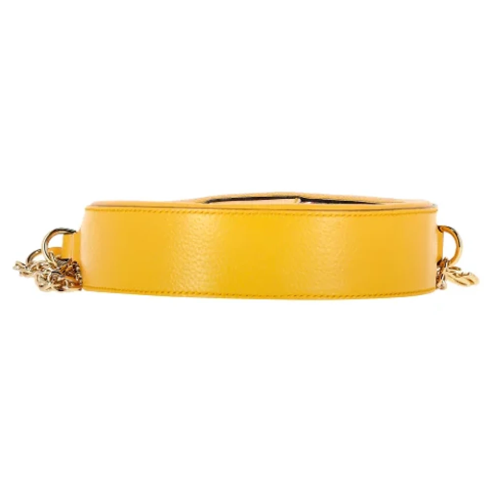 Gucci Vintage Pre-owned Canvas crossbody-bags Yellow Dames