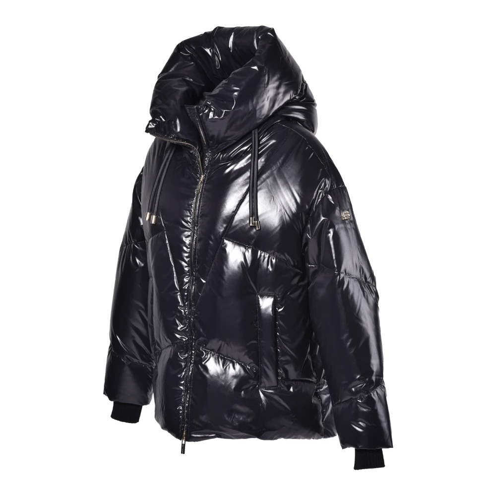 Baldinini Donzen jack in zwart nylon Black Dames