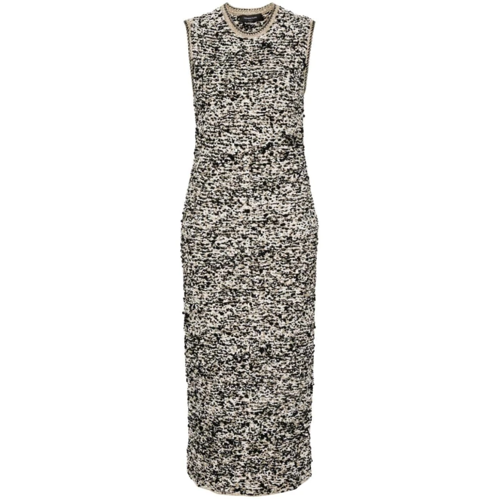 Fabiana Filippi Elegante Zijden Jurk voor Vrouwen Gray Dames