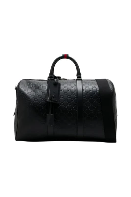 GG Emblem Medium Duffle Bag