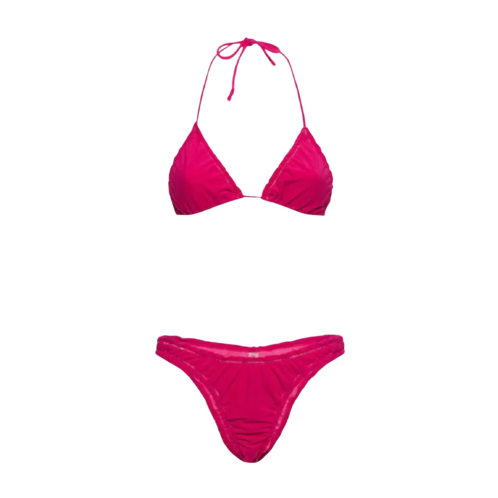 Reina Olga Fuchsia Triangel Bikini Set Pink, Dam