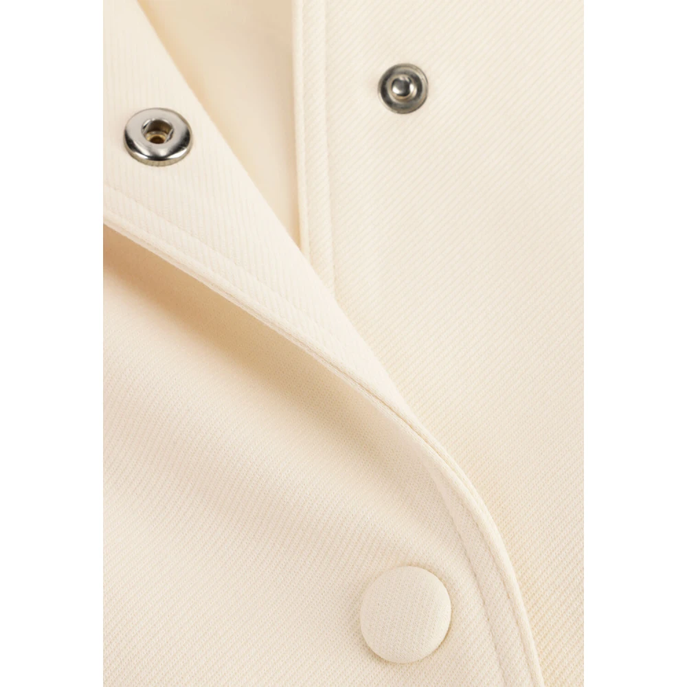 Notre-v Elegante Beige Bomberjack voor Vrouwen Beige Dames