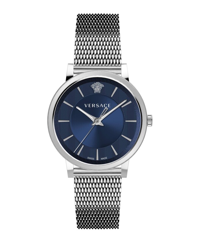 montre-homme-v-circle-analogique-bleue