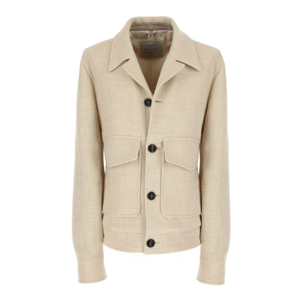 Beige Stilfuld Frakke