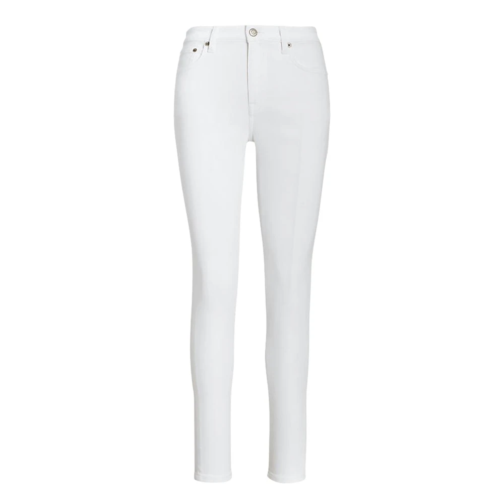 Ralph Lauren Sullivan Slim Stretch Jeans White Dames