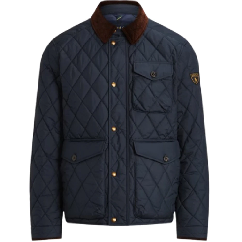 Ralph Lauren Field Jacket Blue, Herr