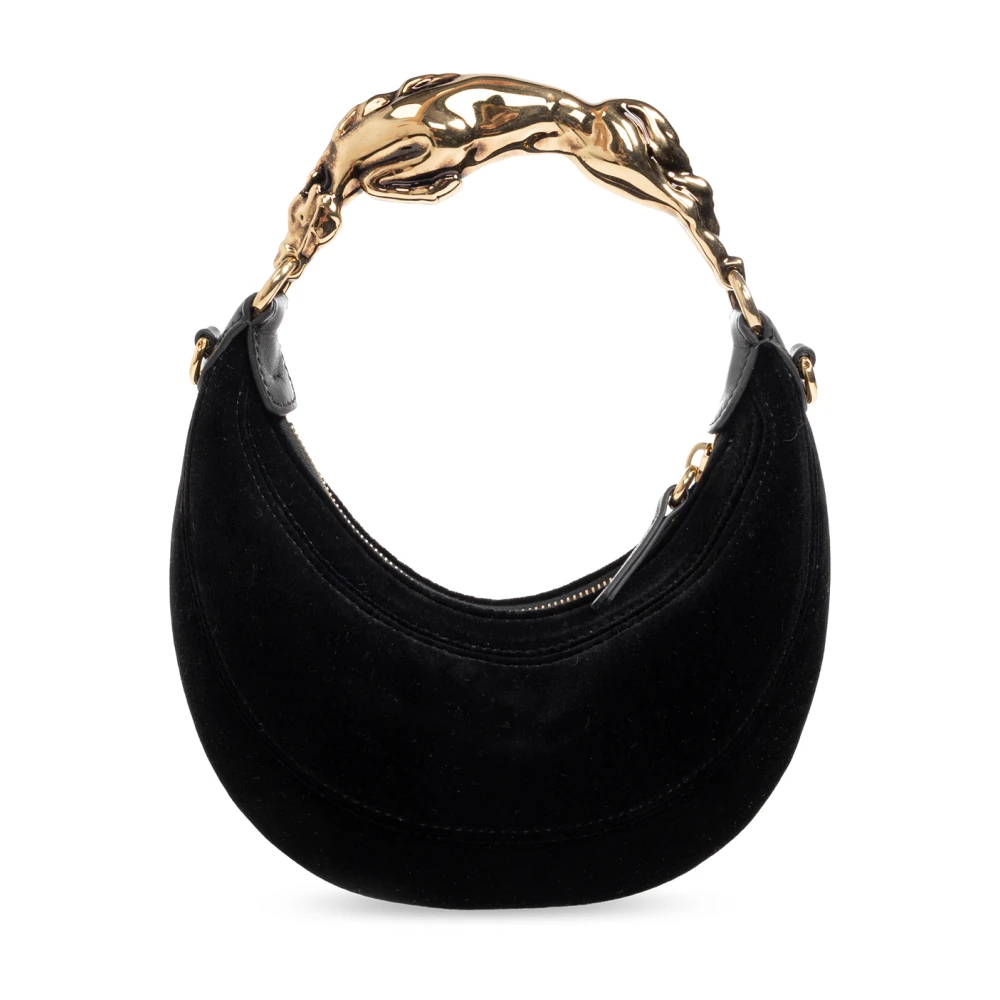 Chloé Velvet Horse Small Bag - Female - Handbags - Black - One Size - Bags