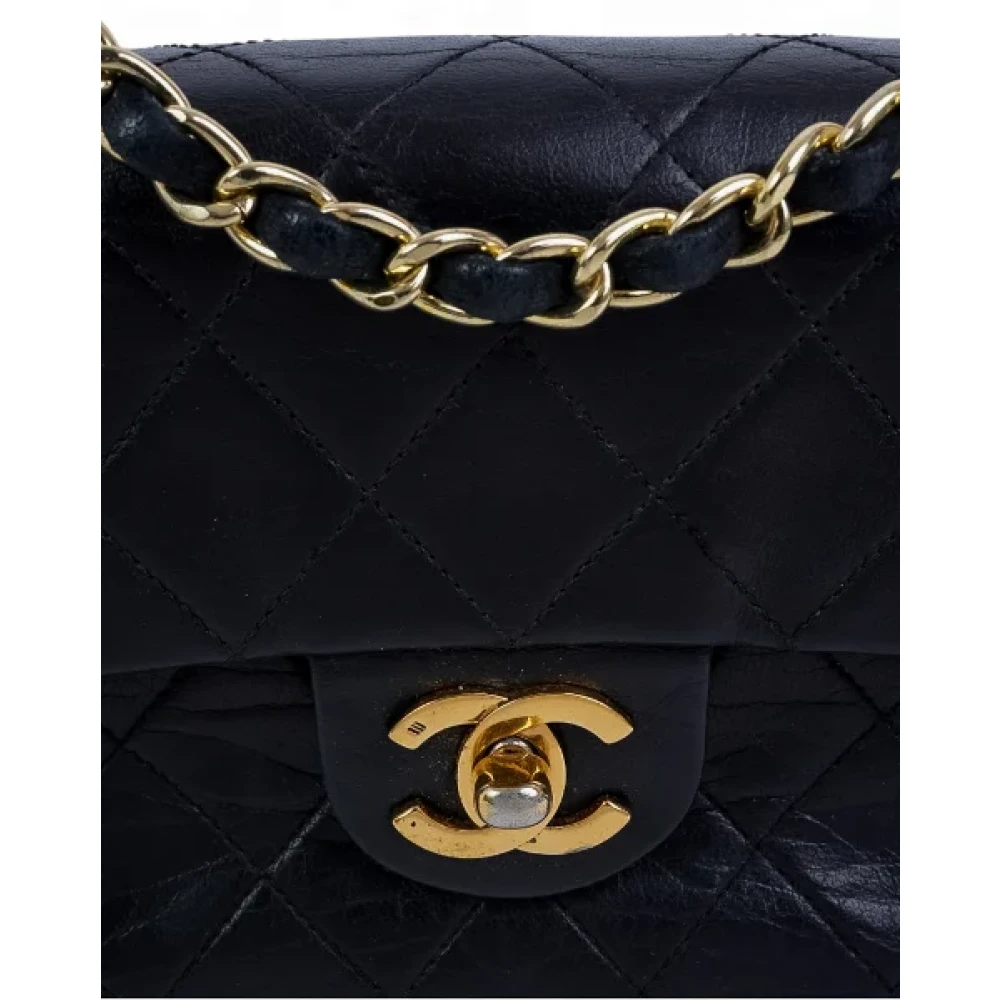 Chanel Vintage Pre-owned Fabric chanel-bags Black Dames