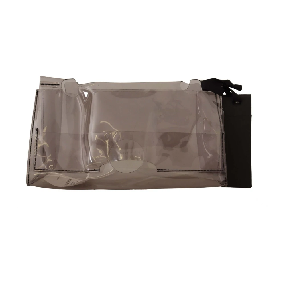 pinko Elegante Transparante Clutch voor de avond Beige Dames