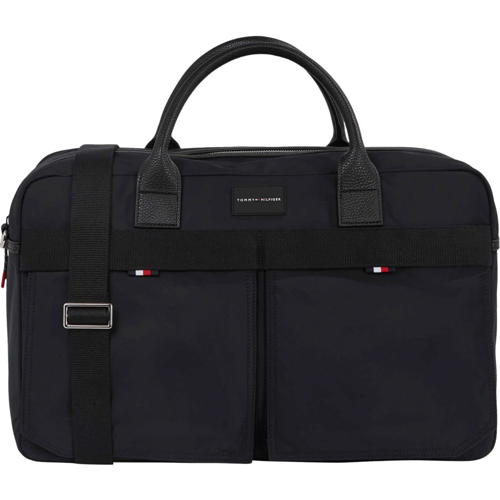 Tommy Hilfiger Stijlvolle Laptoptas Black Heren