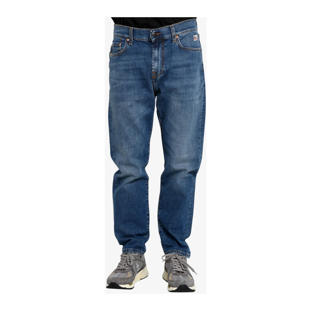 Roy Roger's Denim Wortel Fit Jeans Blue Heren