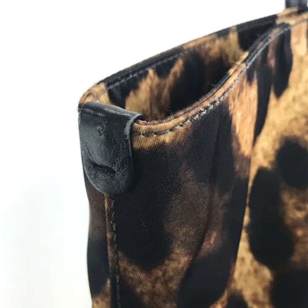 Salvatore Ferragamo Pre-owned Fabric shoulder-bags Brown Dames