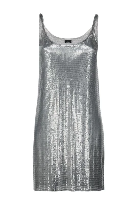 Metallic Knit Dress