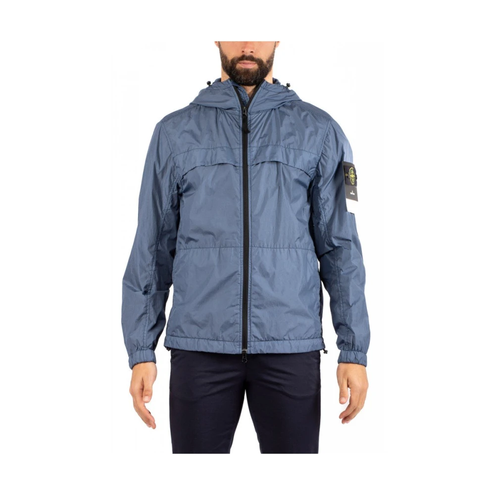 Stone Island Heren Bomberjack Blue Heren