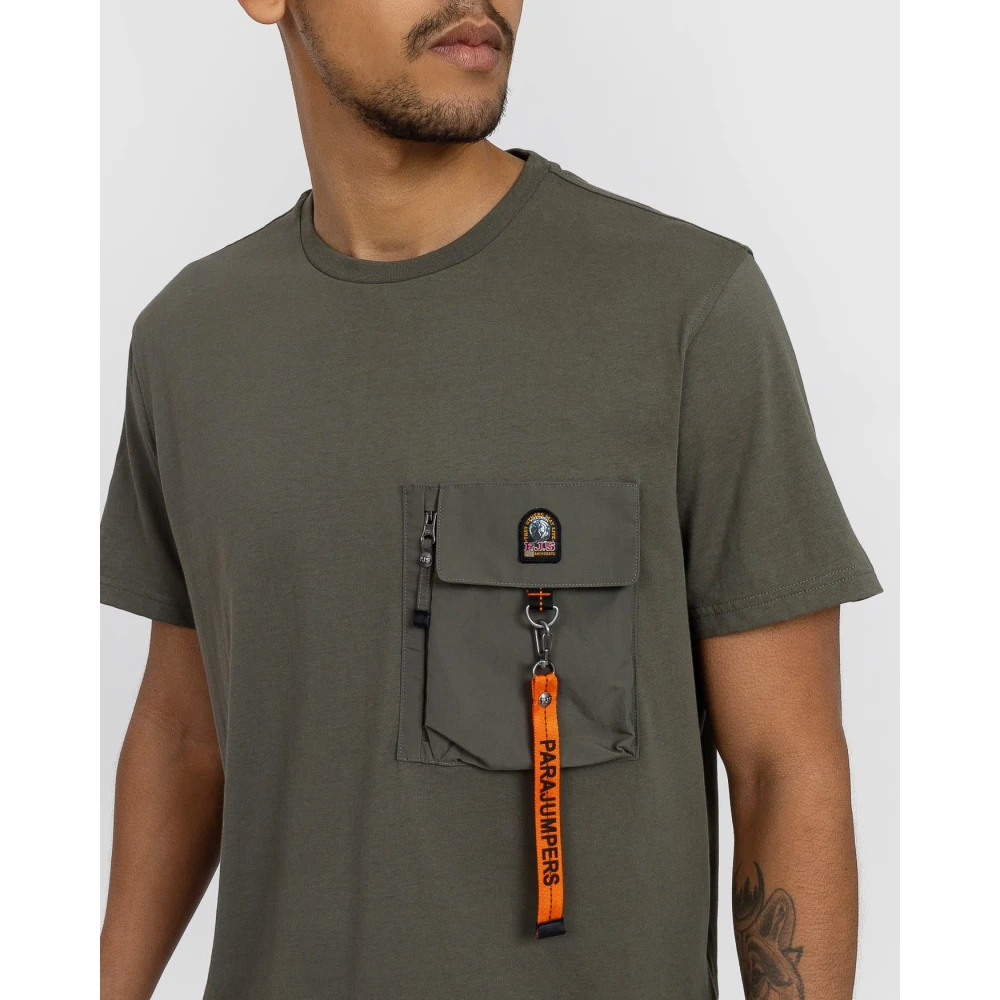 Parajumpers Heren T-shirt Green Heren