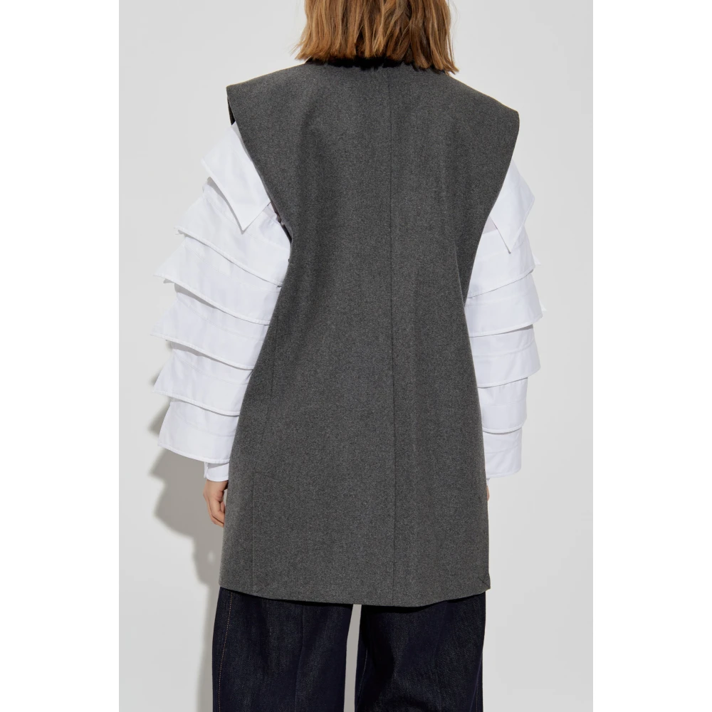 Gestuz Velly Vest Gray Dames