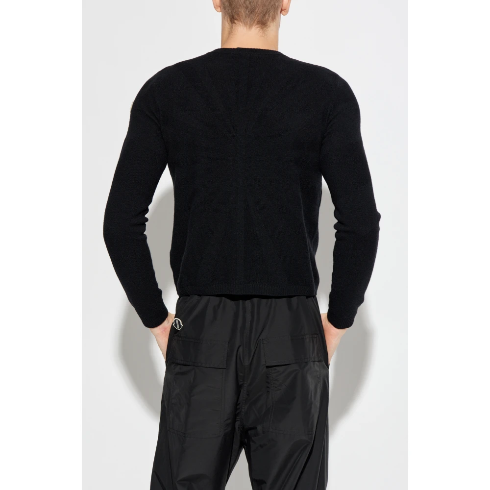 Rick Owens Ronde Hals Knitwear Black Unisex