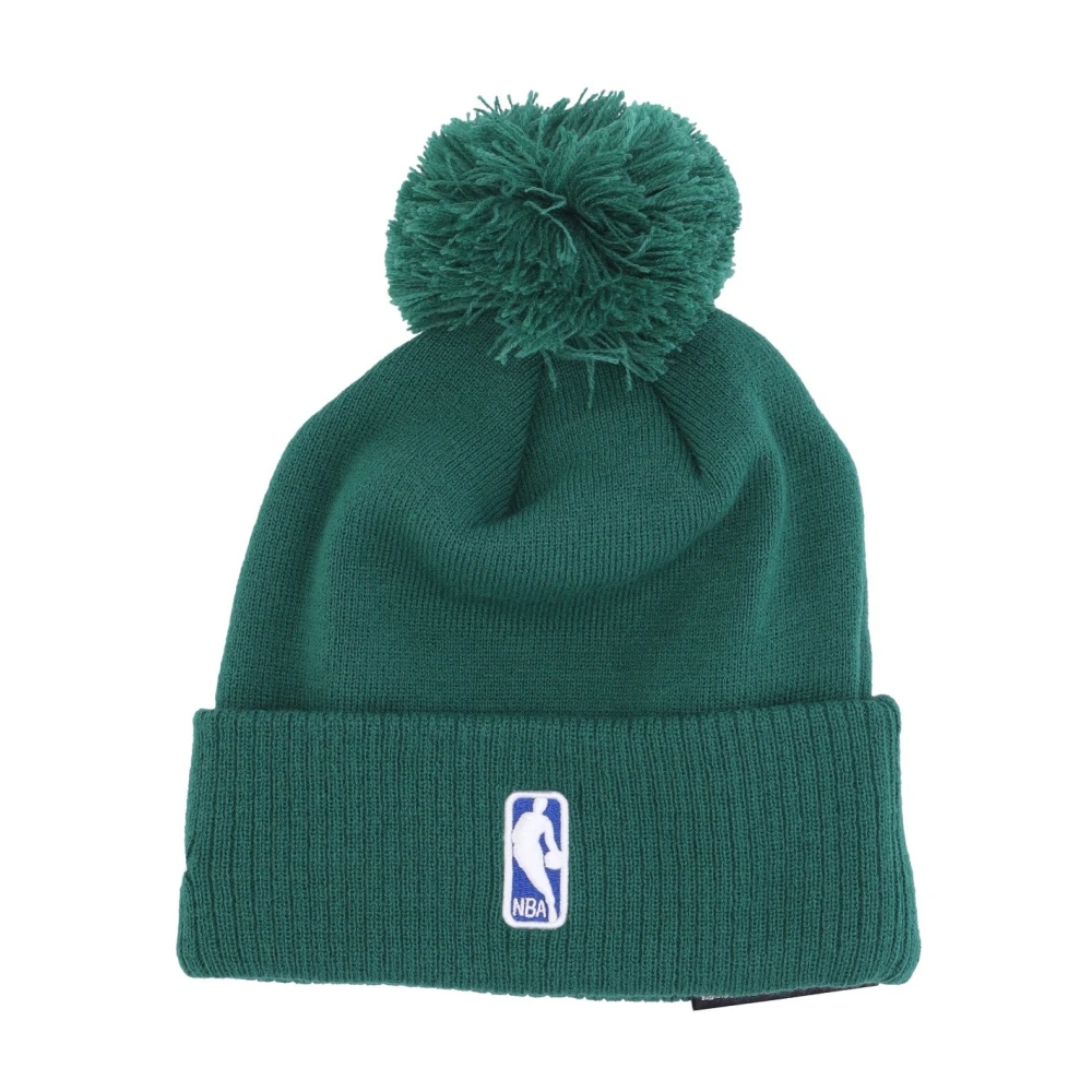 New era Detroit Pistons NBA Pom Beanie Green Heren