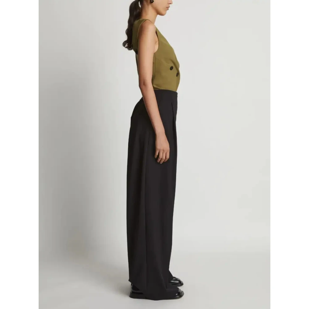 Proenza Schouler Spiral Top met Diagonale Naden Beige Dames