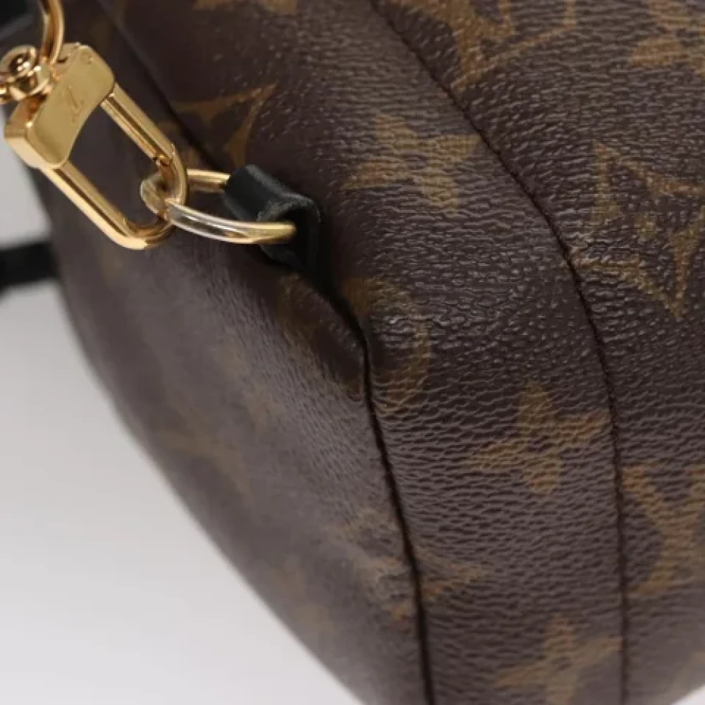 Louis Vuitton Vintage Pre-owned Canvas backpacks Brown Dames