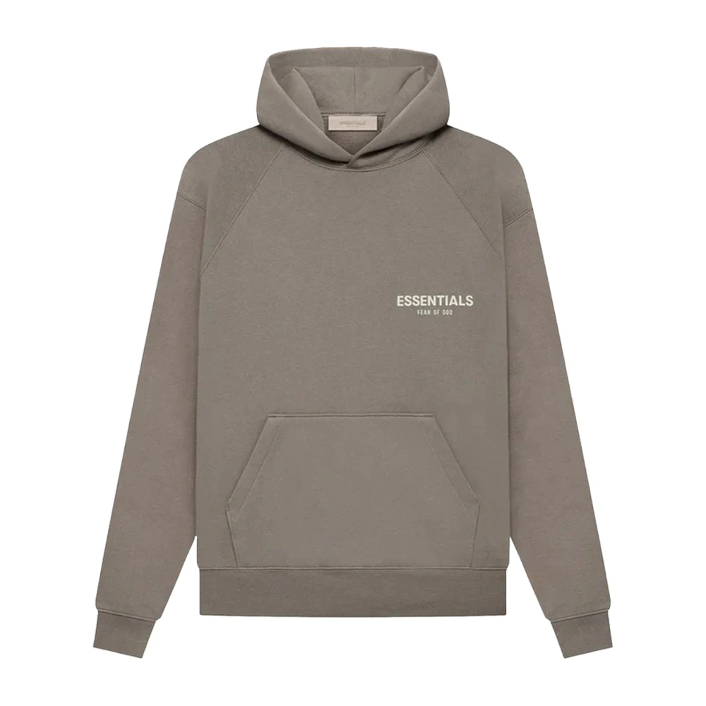 Fear Of God Men's Brown Hooded Sweatshirt - Essentials