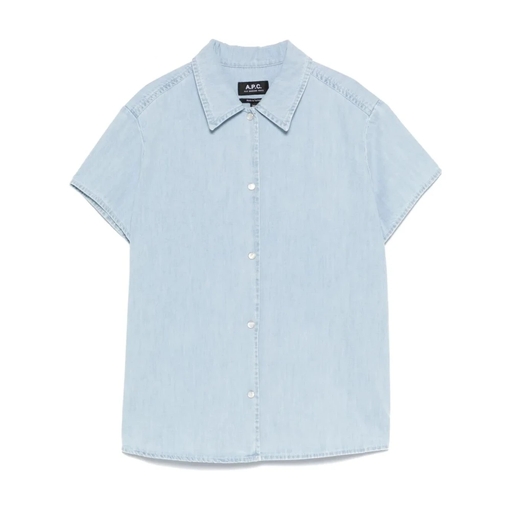 Blouses & Shirts > Denim Shirts - - A.p.c. - Modalova