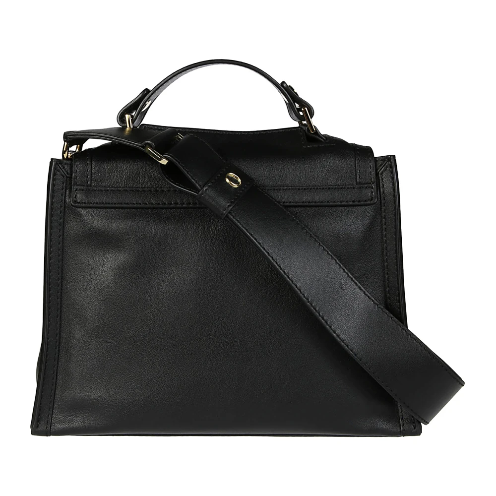 Orciani Stijlvolle Leren Tas Black Dames