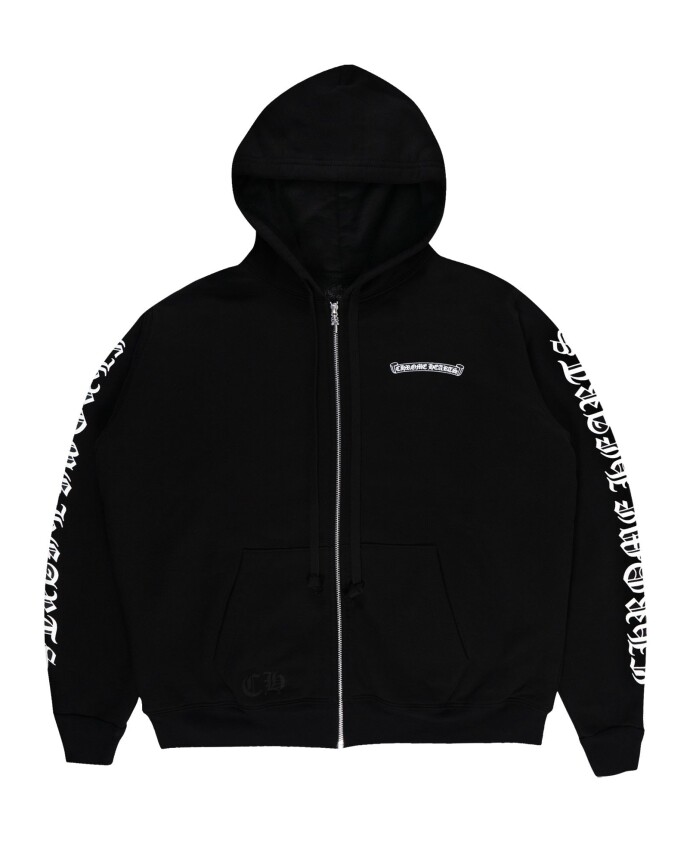 zwarte-gothic-zip-hoodie-met-scroll-logo