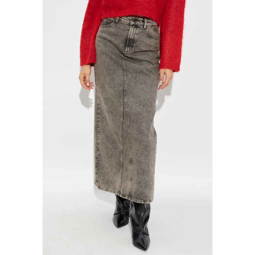 Gestuz Denim rok Brendagz Gray Dames