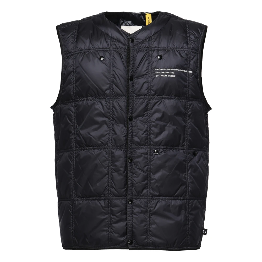 Moncler - Jackets > Vests - Blue - Moncler - Modalova