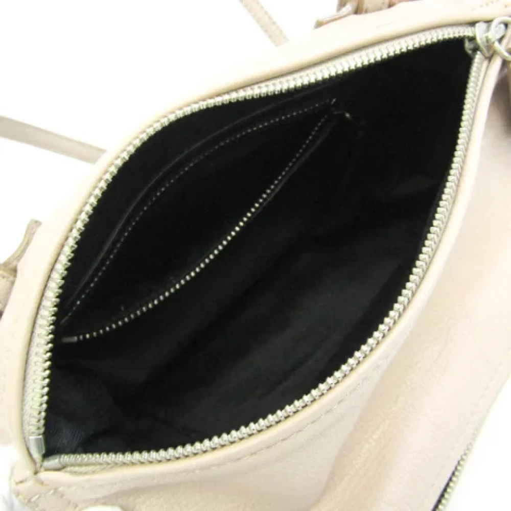 Givenchy Pre-owned Leather shoulder-bags Beige Dames