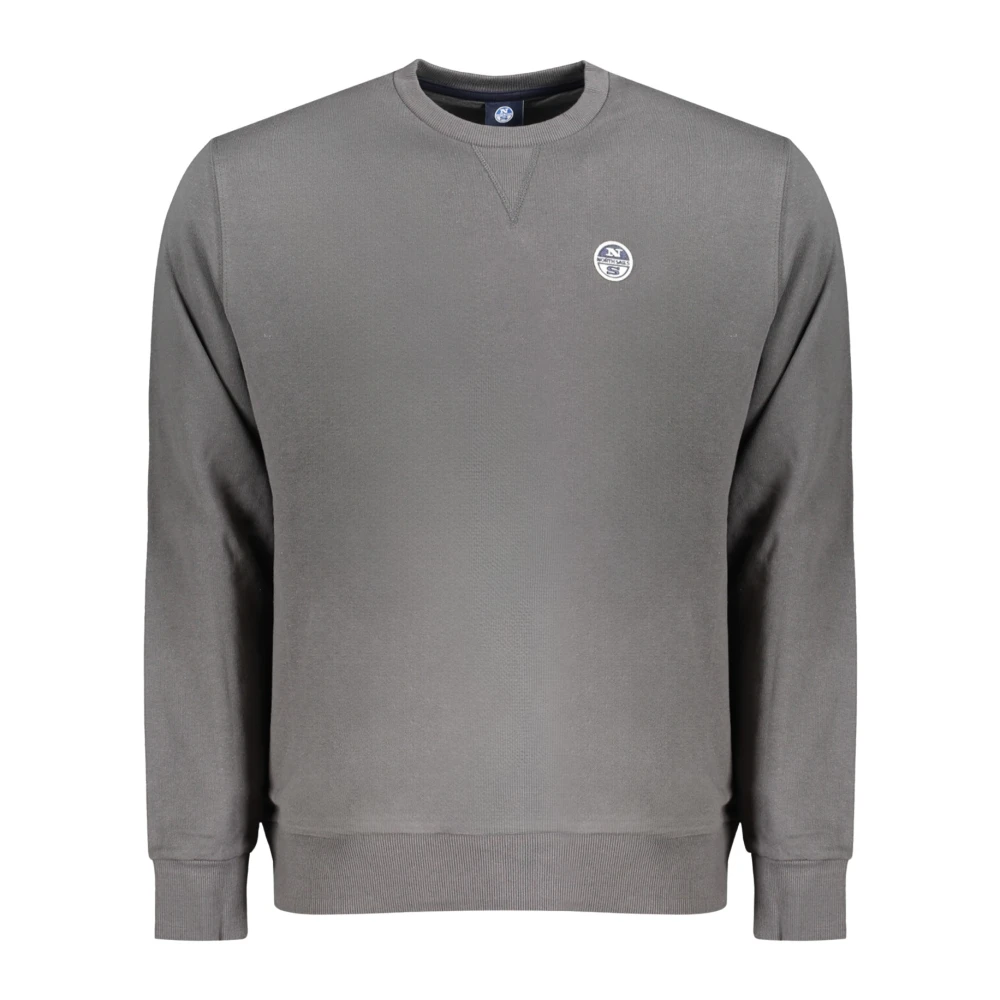 North Sails Men's Gray Long Sleeve Sweatshirt - Sweatshirts - Xl - Sweatshirts & Hoodies